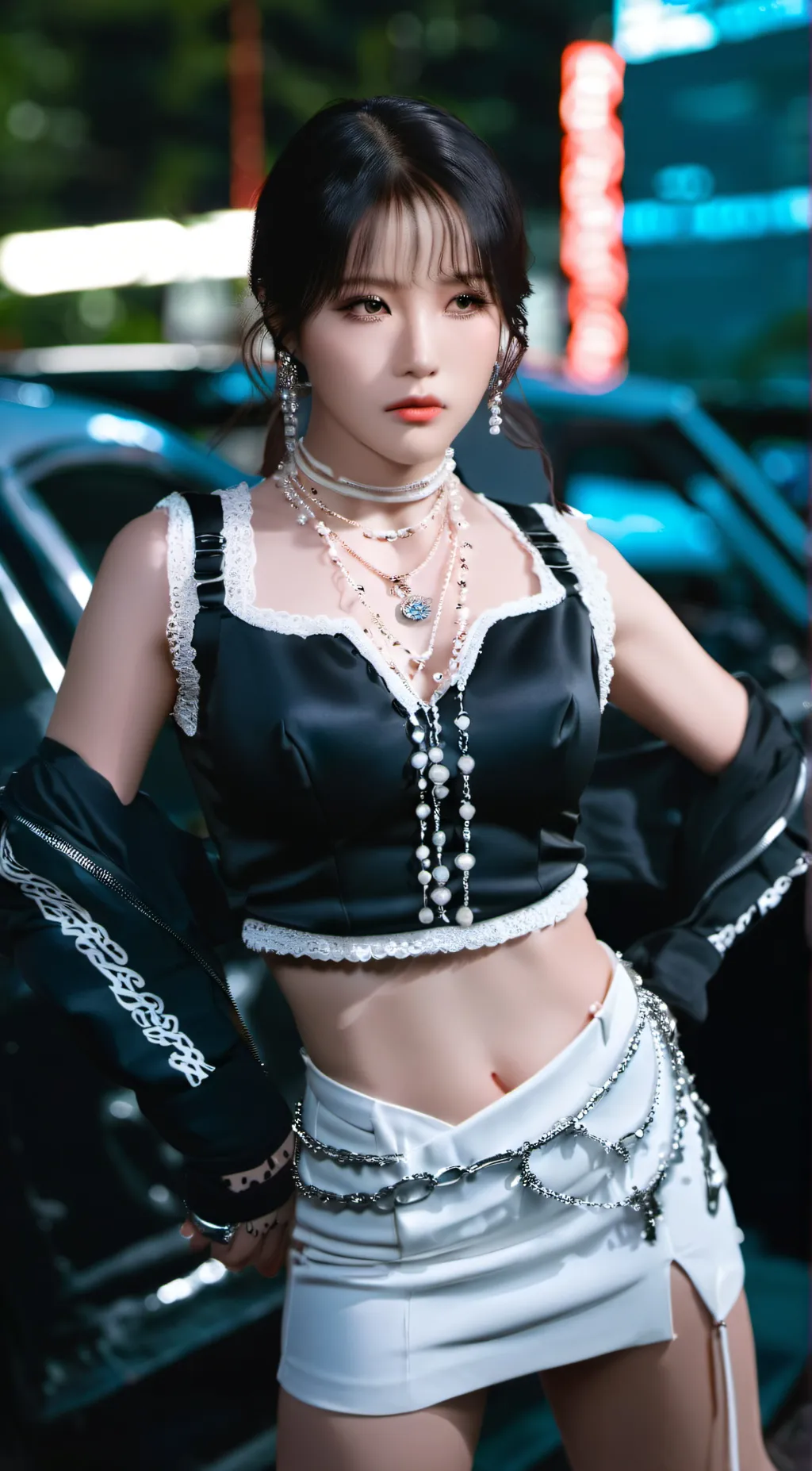 ai character: myoui mina  background