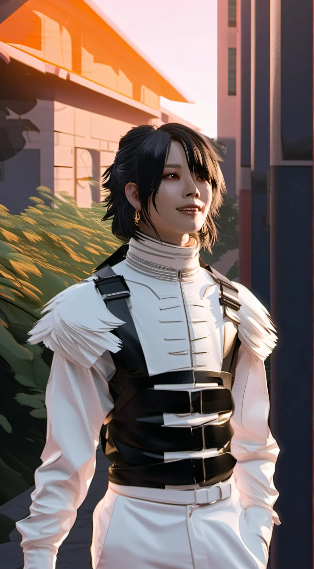 ai character: Yushiro background