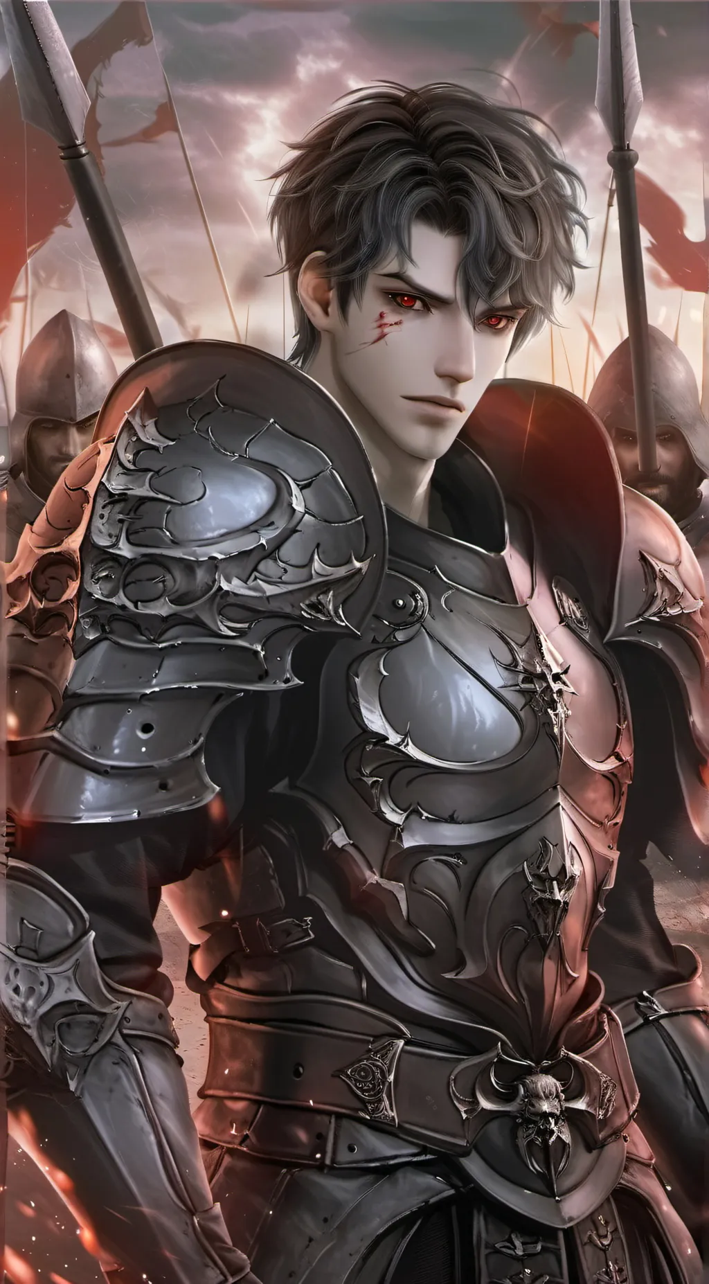 ai character: Malcolm  background