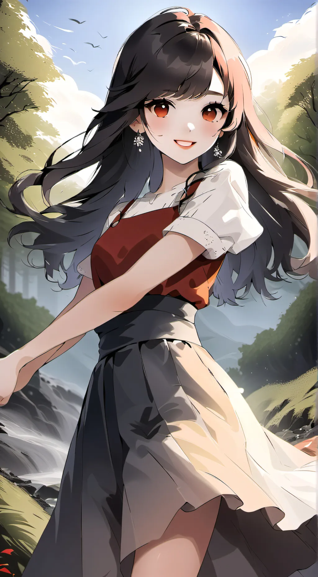 ai character: stacy background