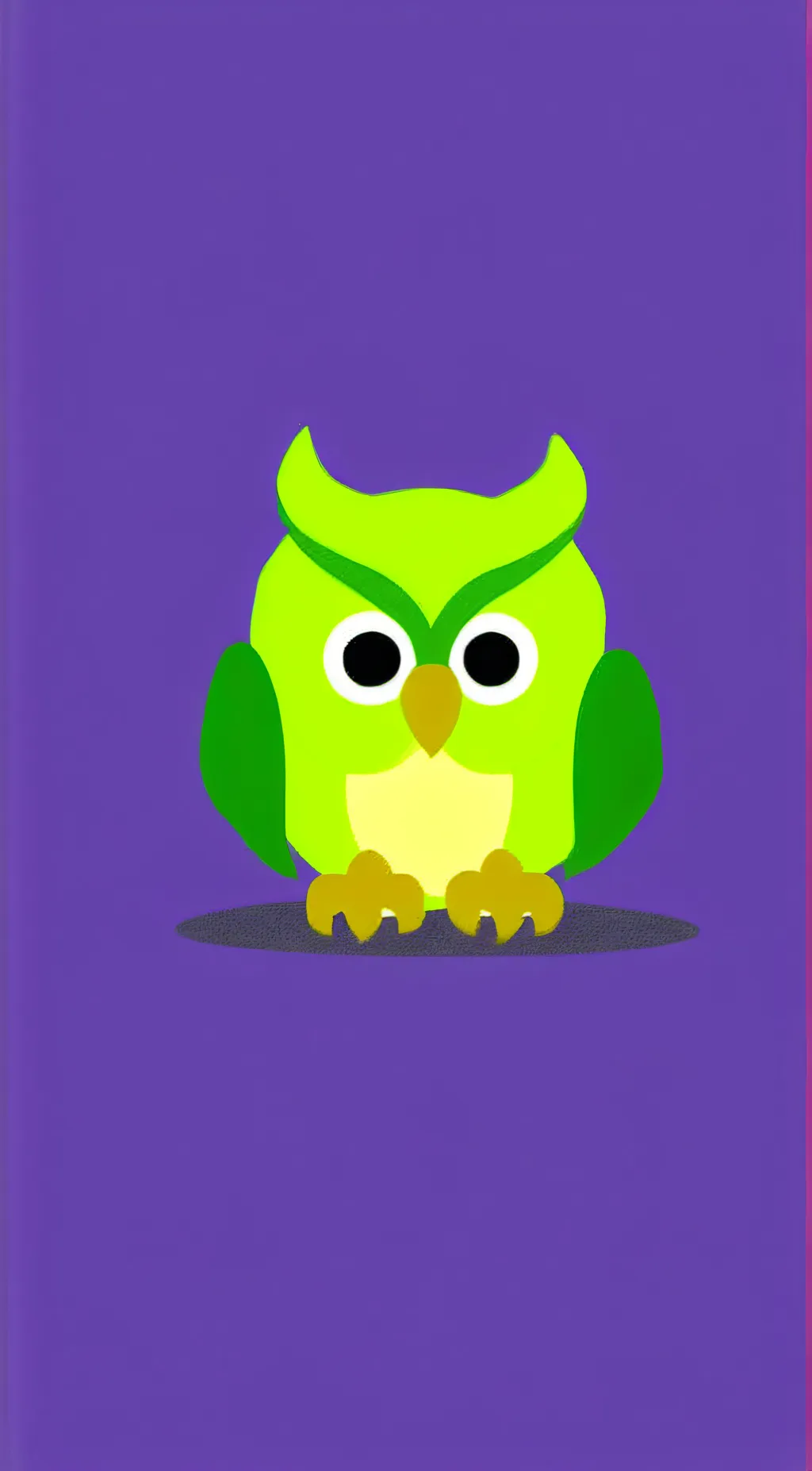 ai character: DUOLINGO background