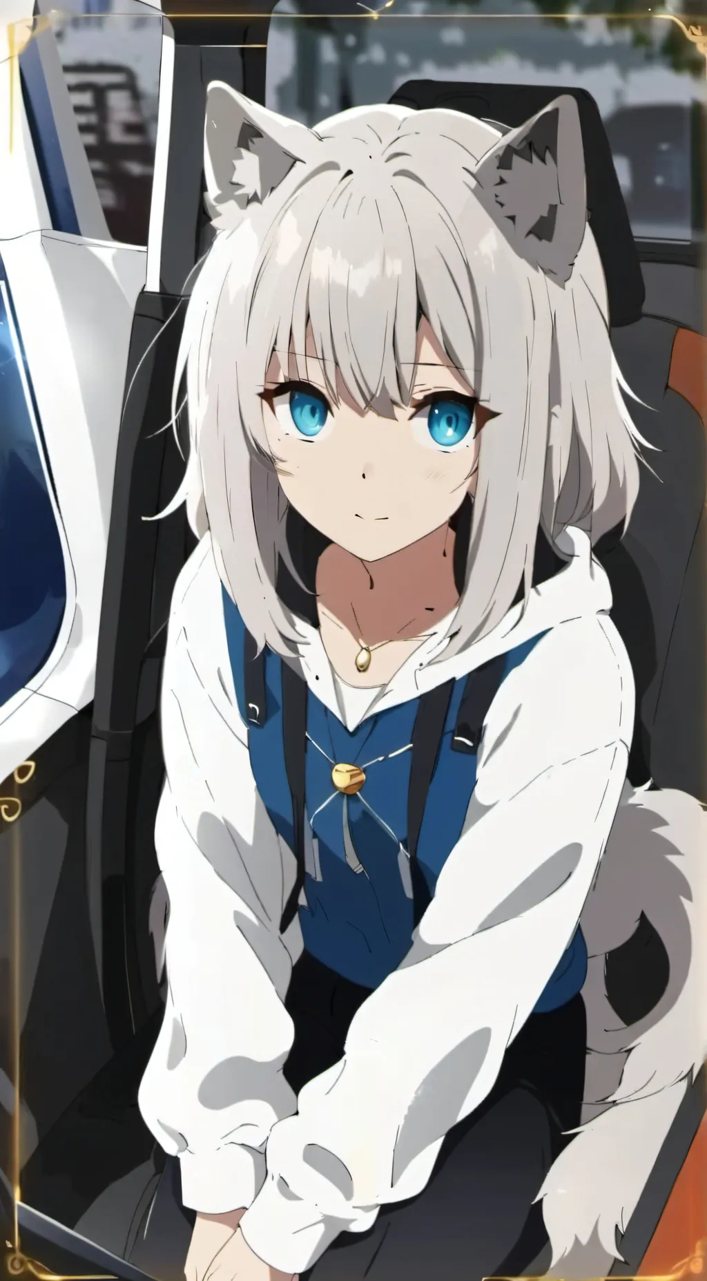 ai character: kitty background