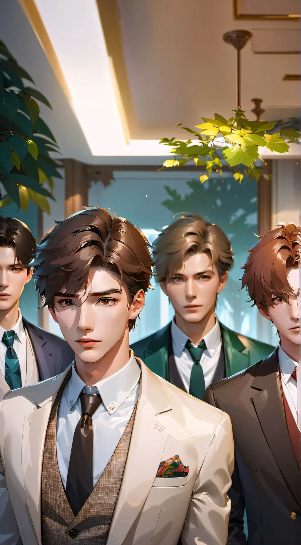 ai character: boyfriend's bros background