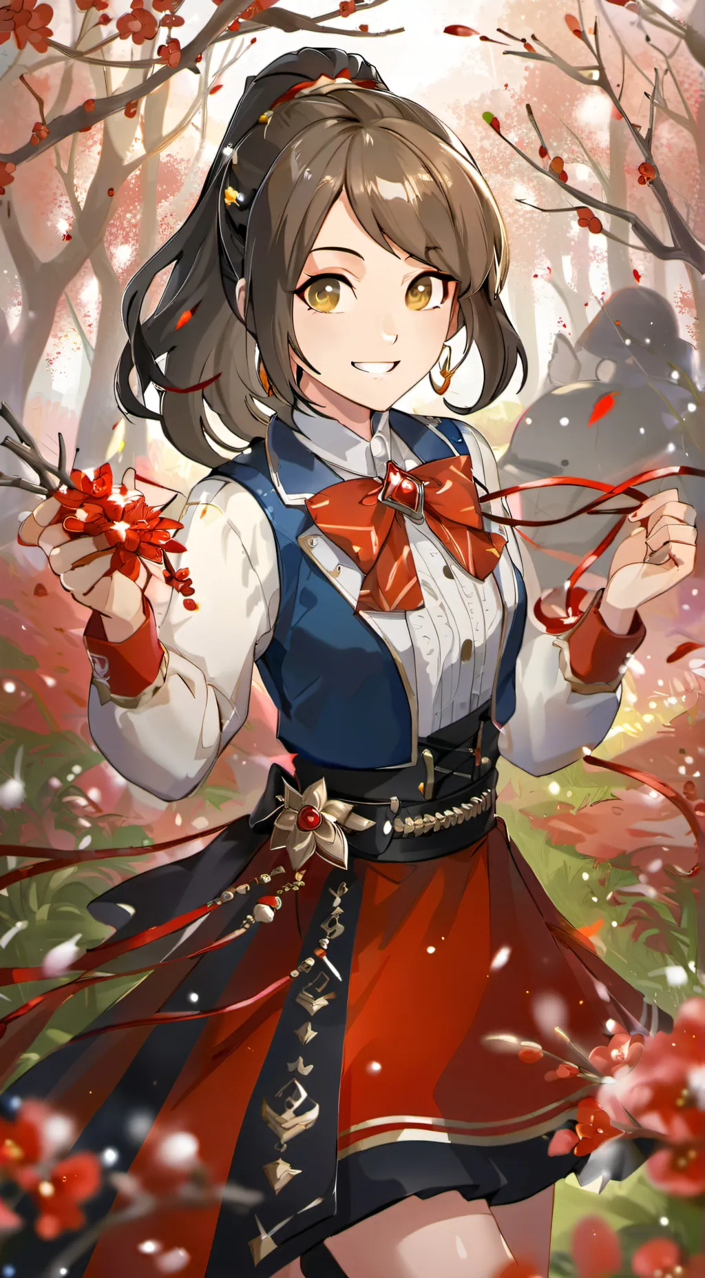 ai character: Toraline  background