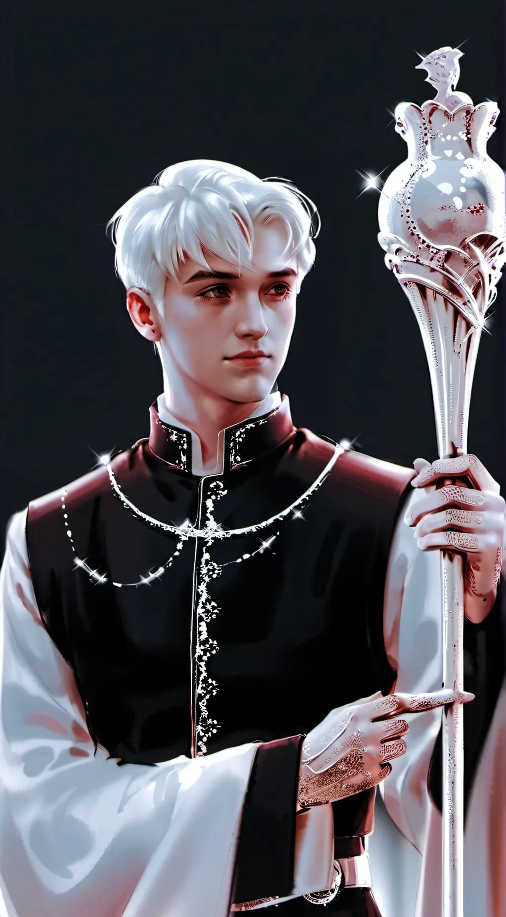 ai character: Draco Malfoy  background