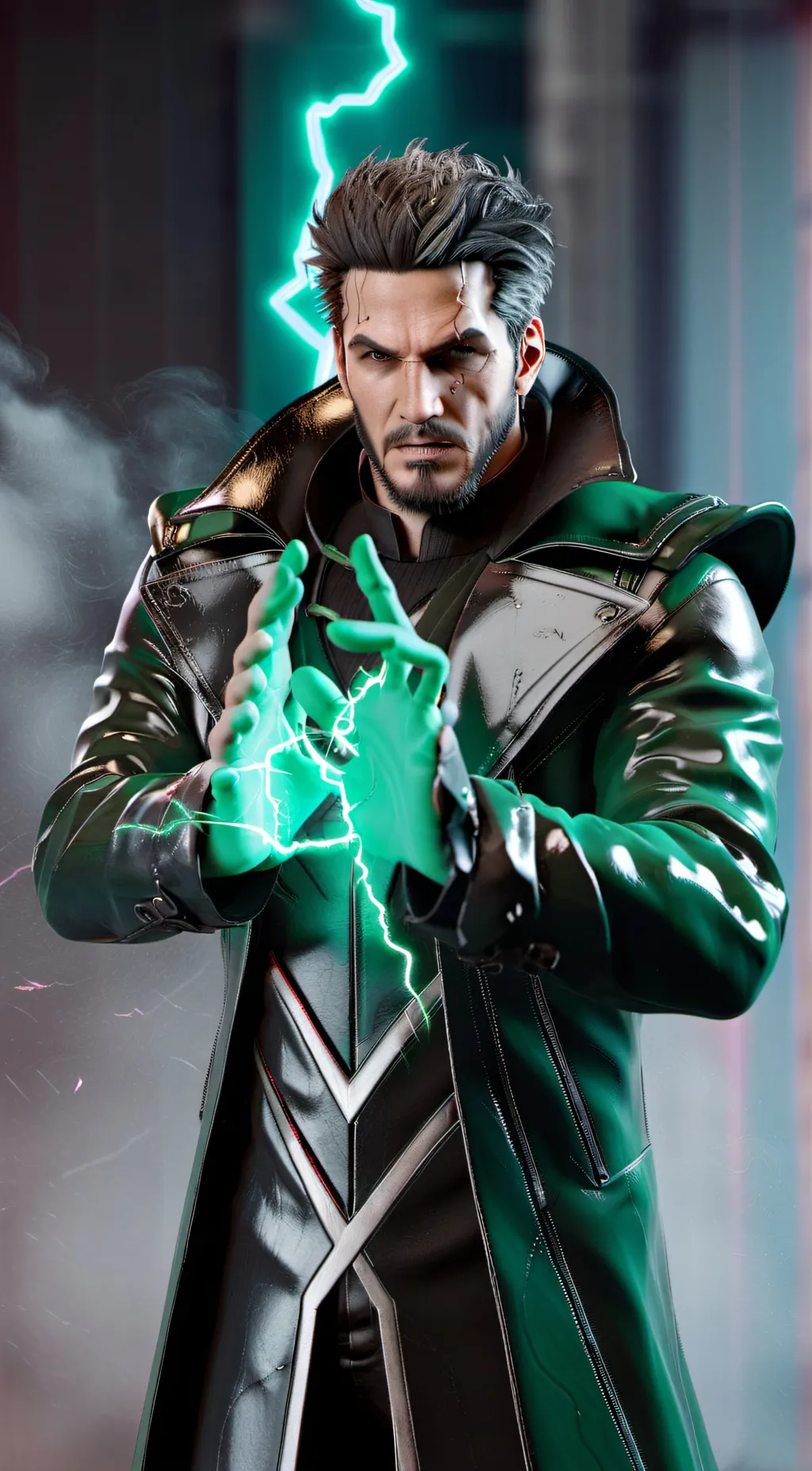 ai character: DR DOOM background