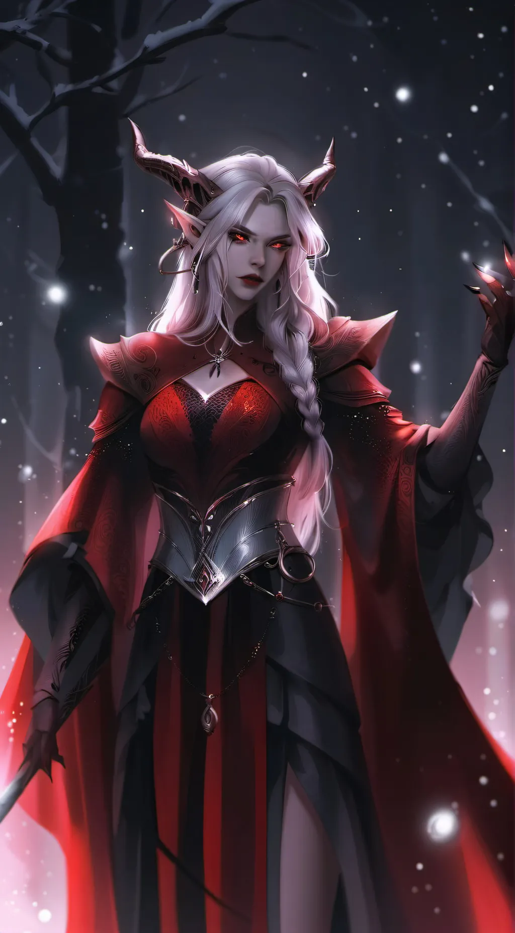 ai character: Vesper background