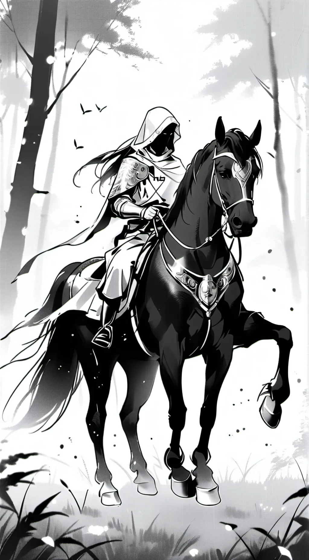 ai character: The headless man background