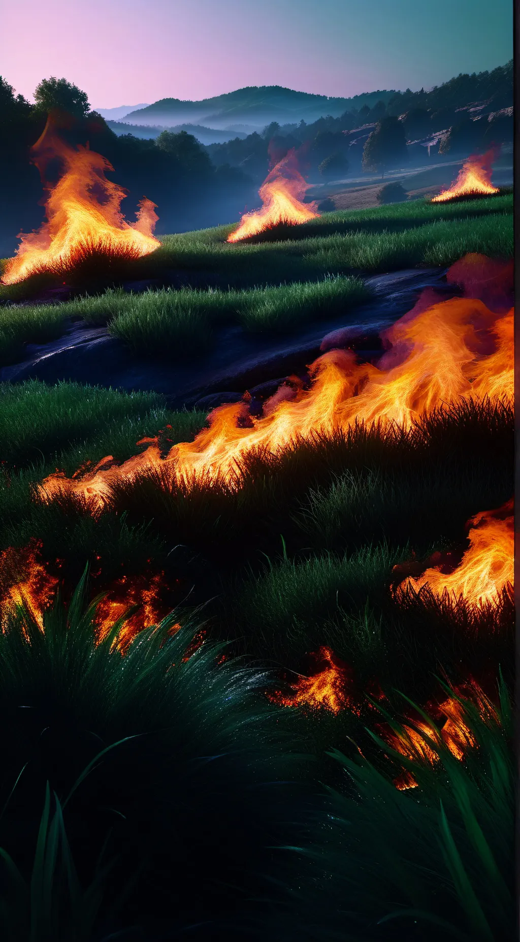 ai character: DIE GRASS. background