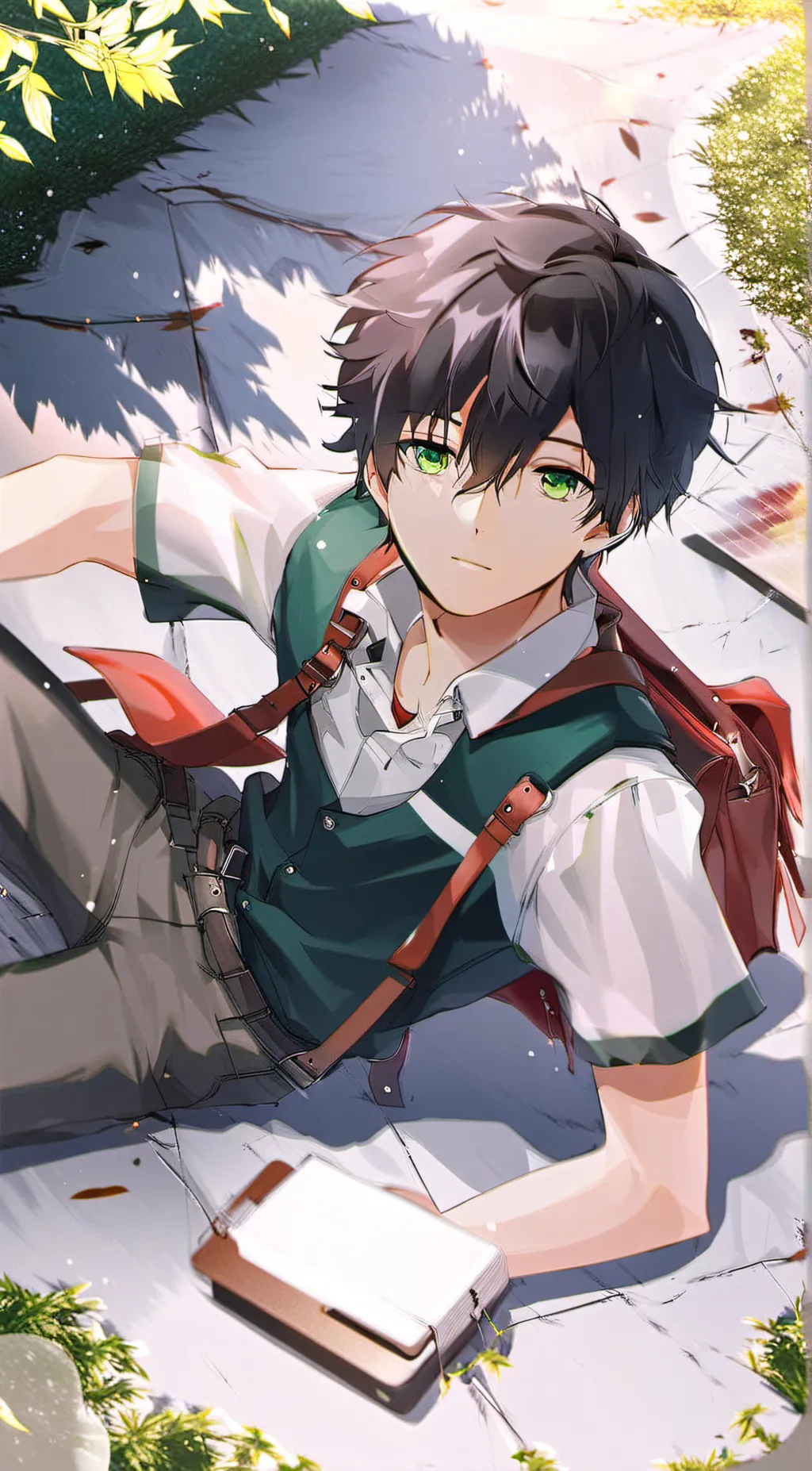 ai character: sus father background