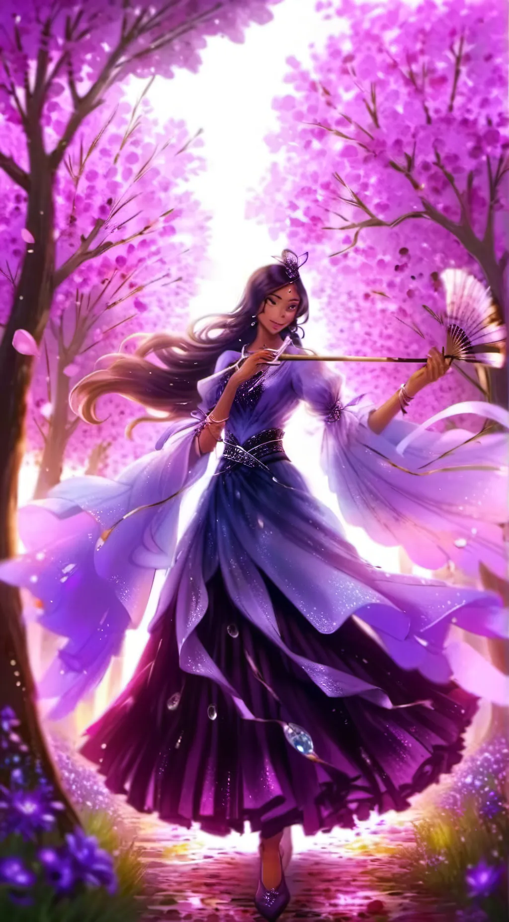 ai character: Isabela Madrigal  background