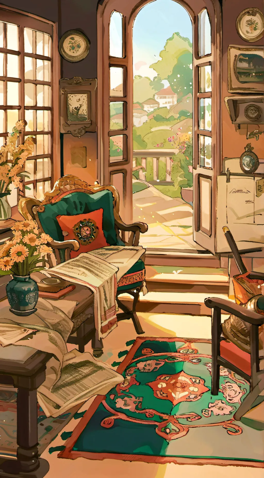 ai character: HH background