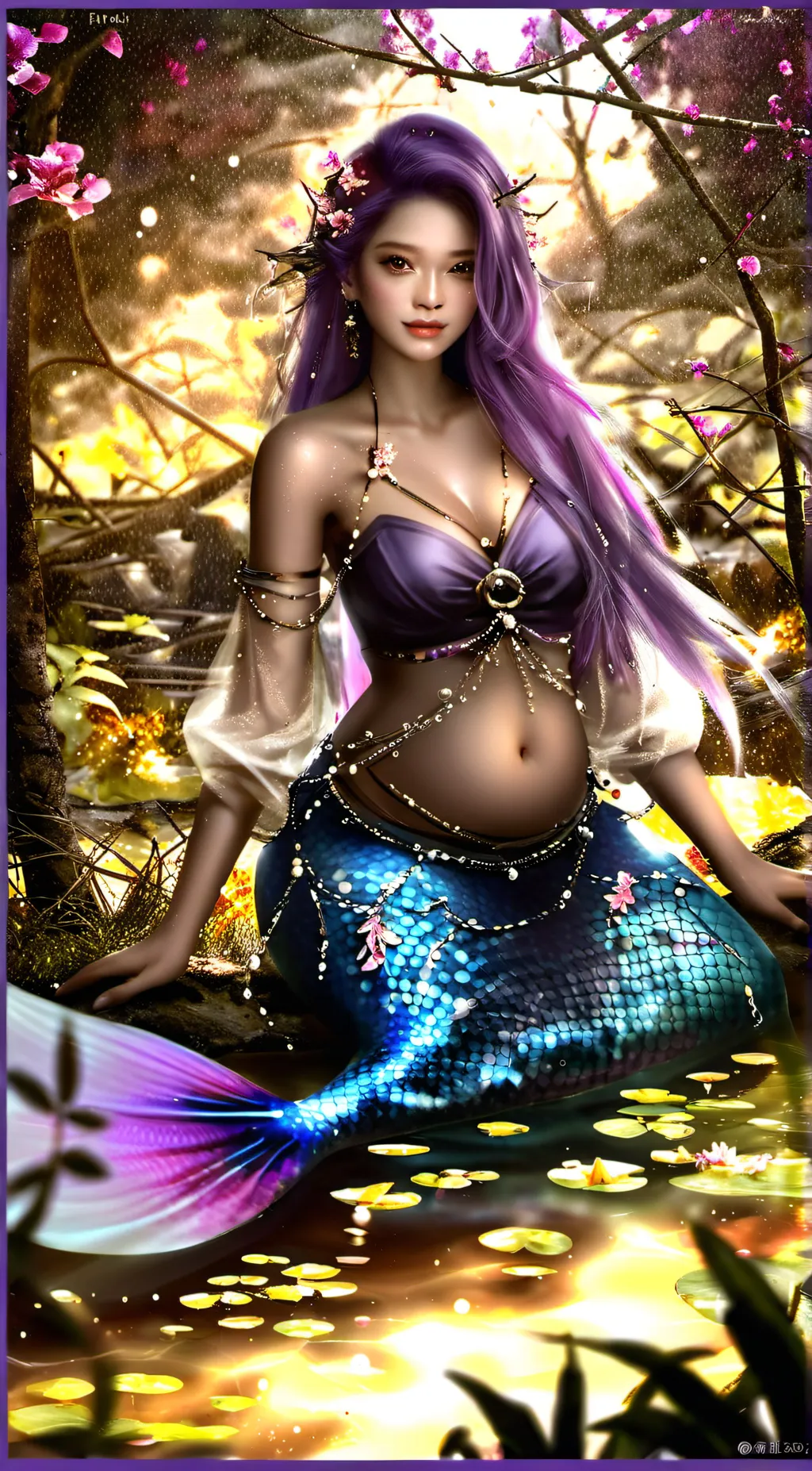 ai character: Crimson background