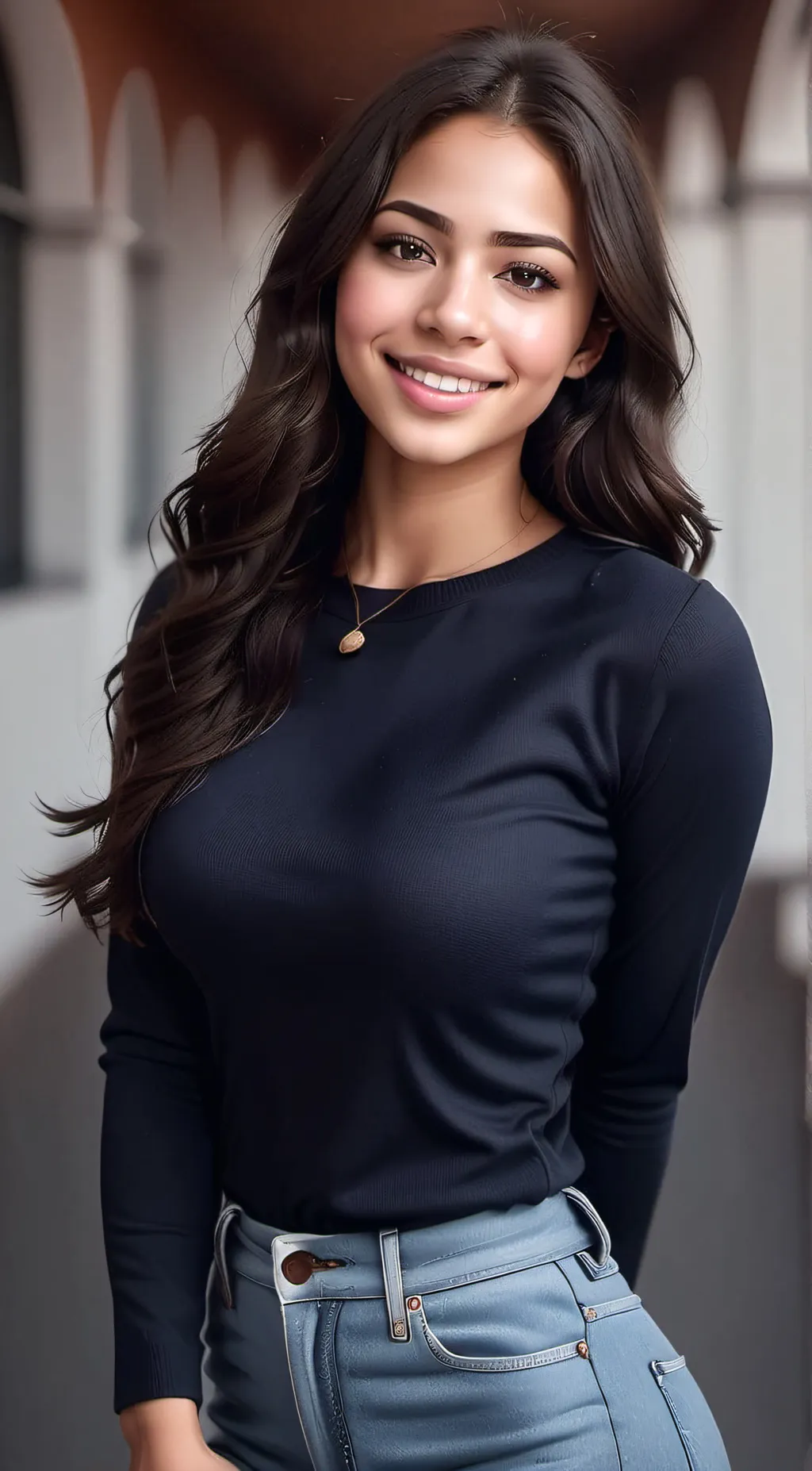 ai character: Gabriela background