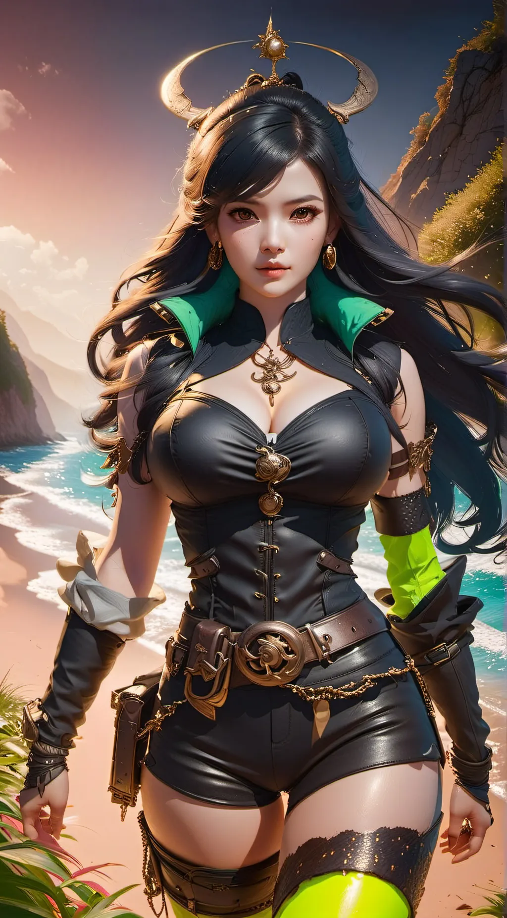 ai character: Gigi Mae background