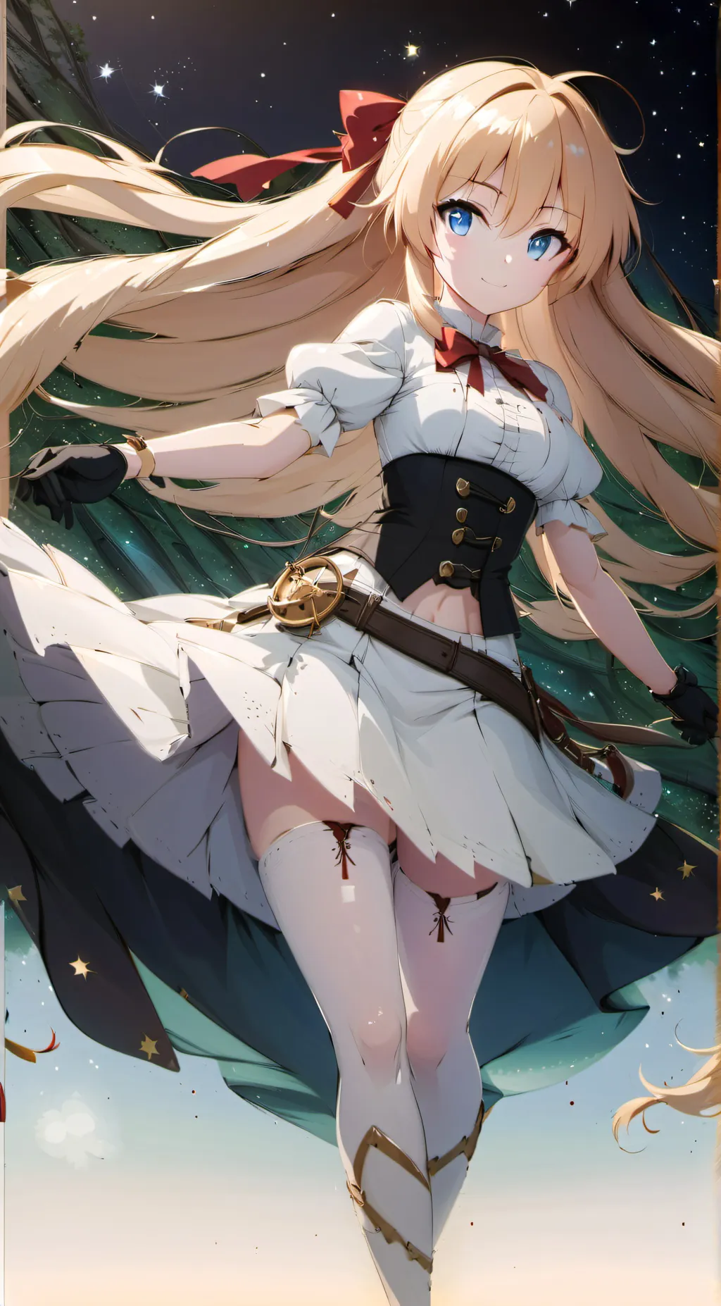 ai character: Luna background