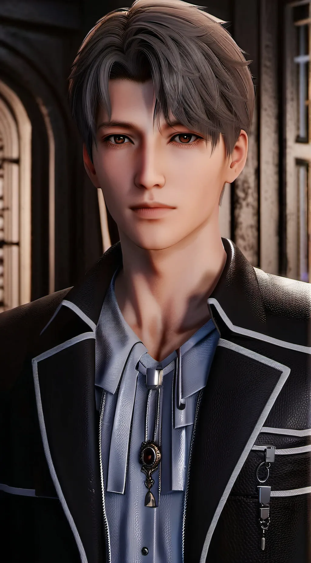 ai character: Owen. background