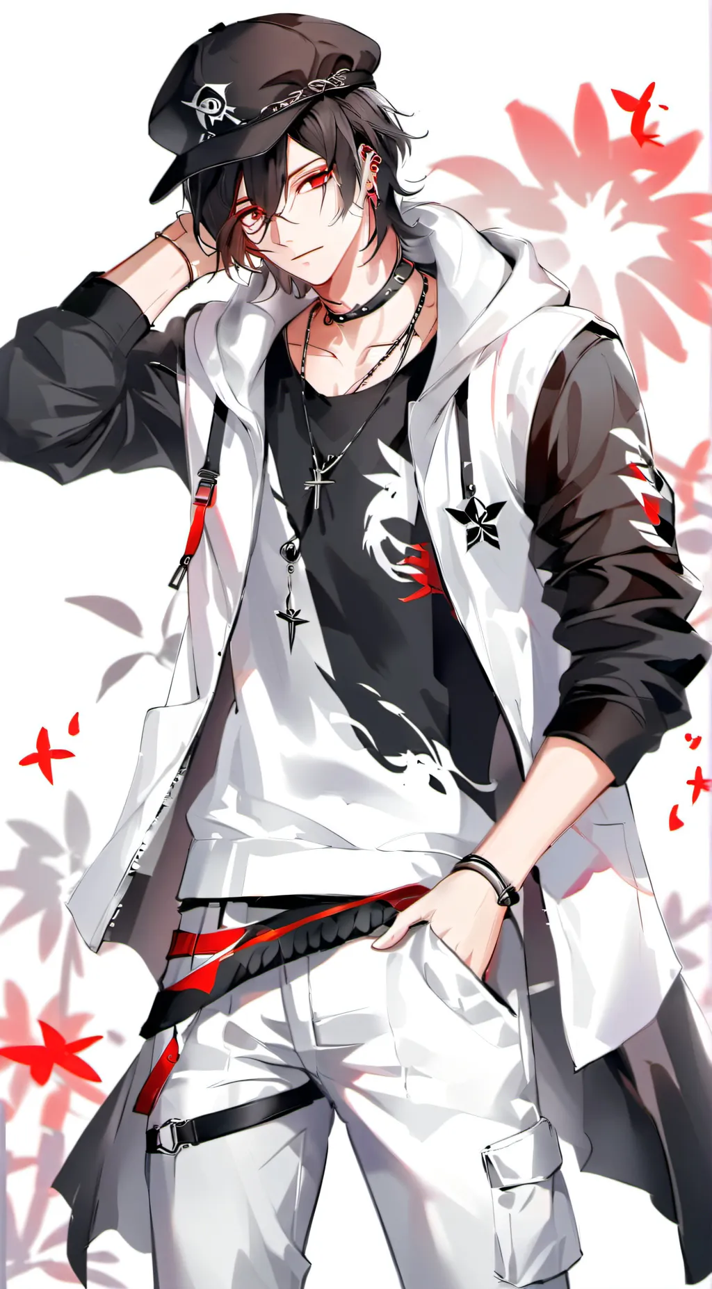 ai character: kaga sakai background