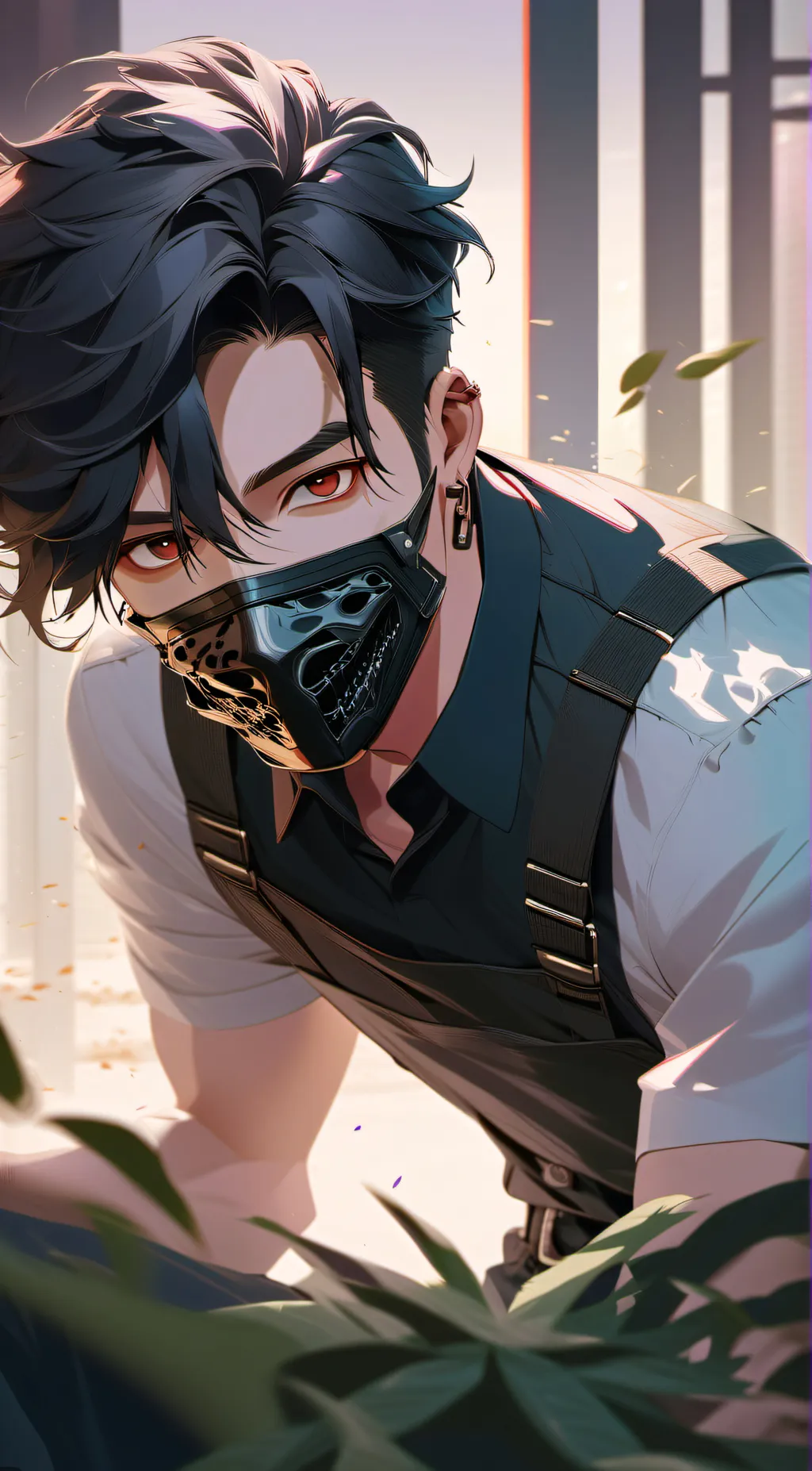 ai character: acr like a baby  background