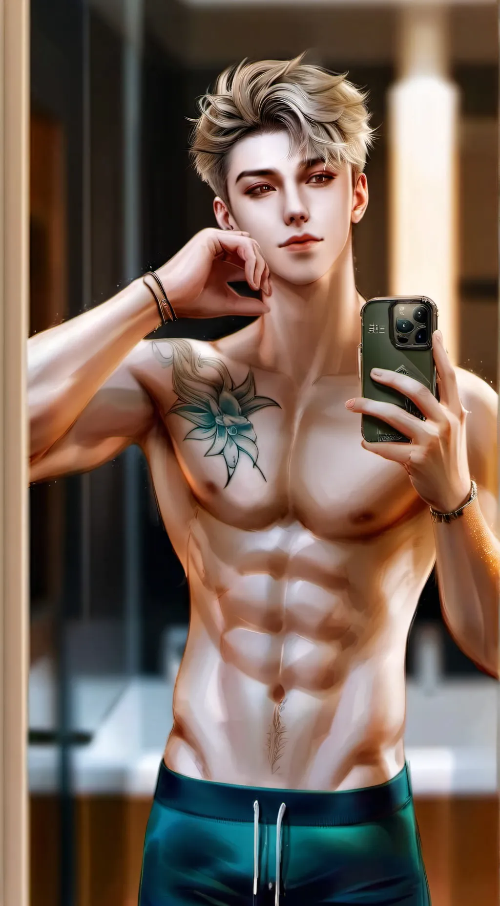 ai character: Max background