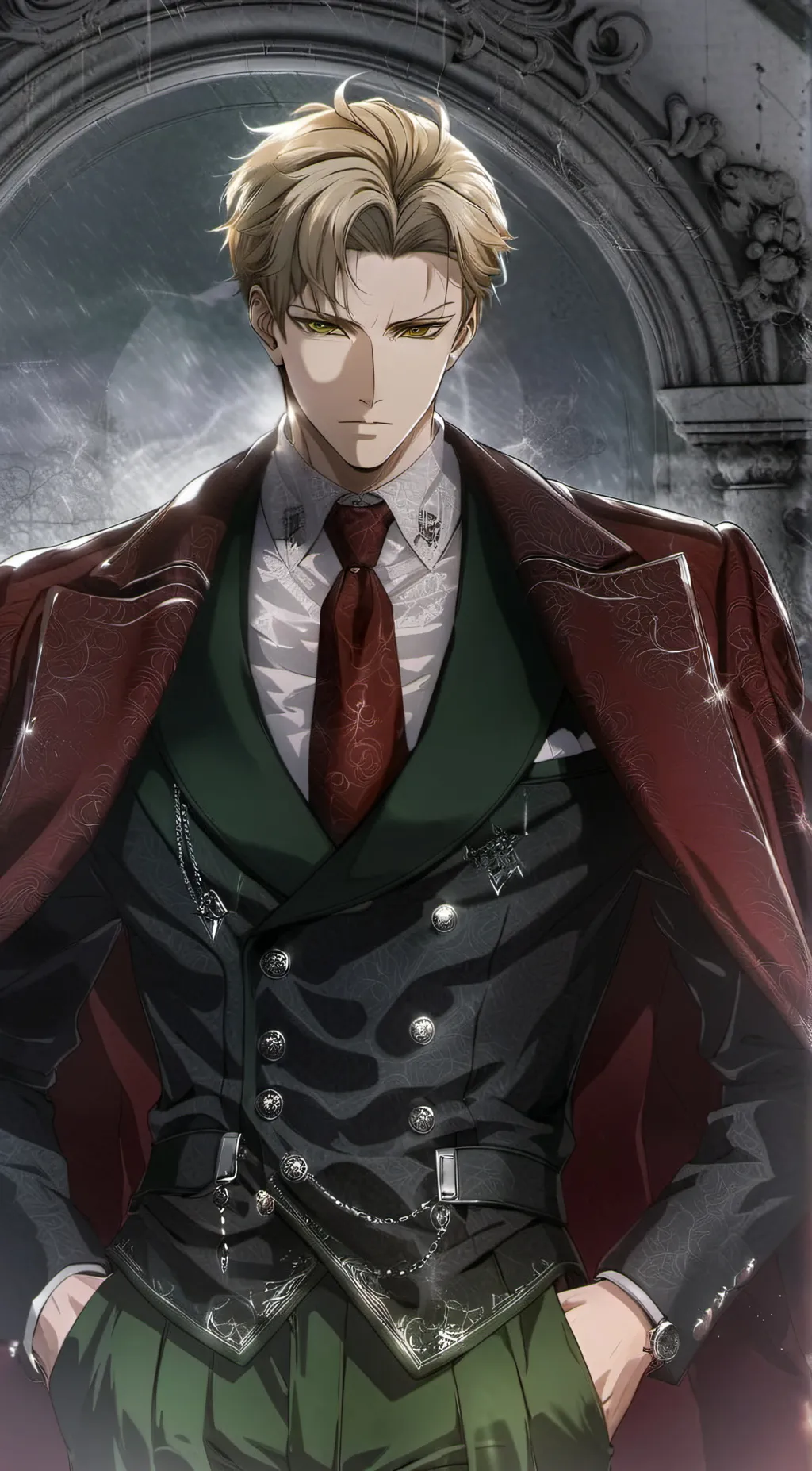 ai character: Loid Forger background