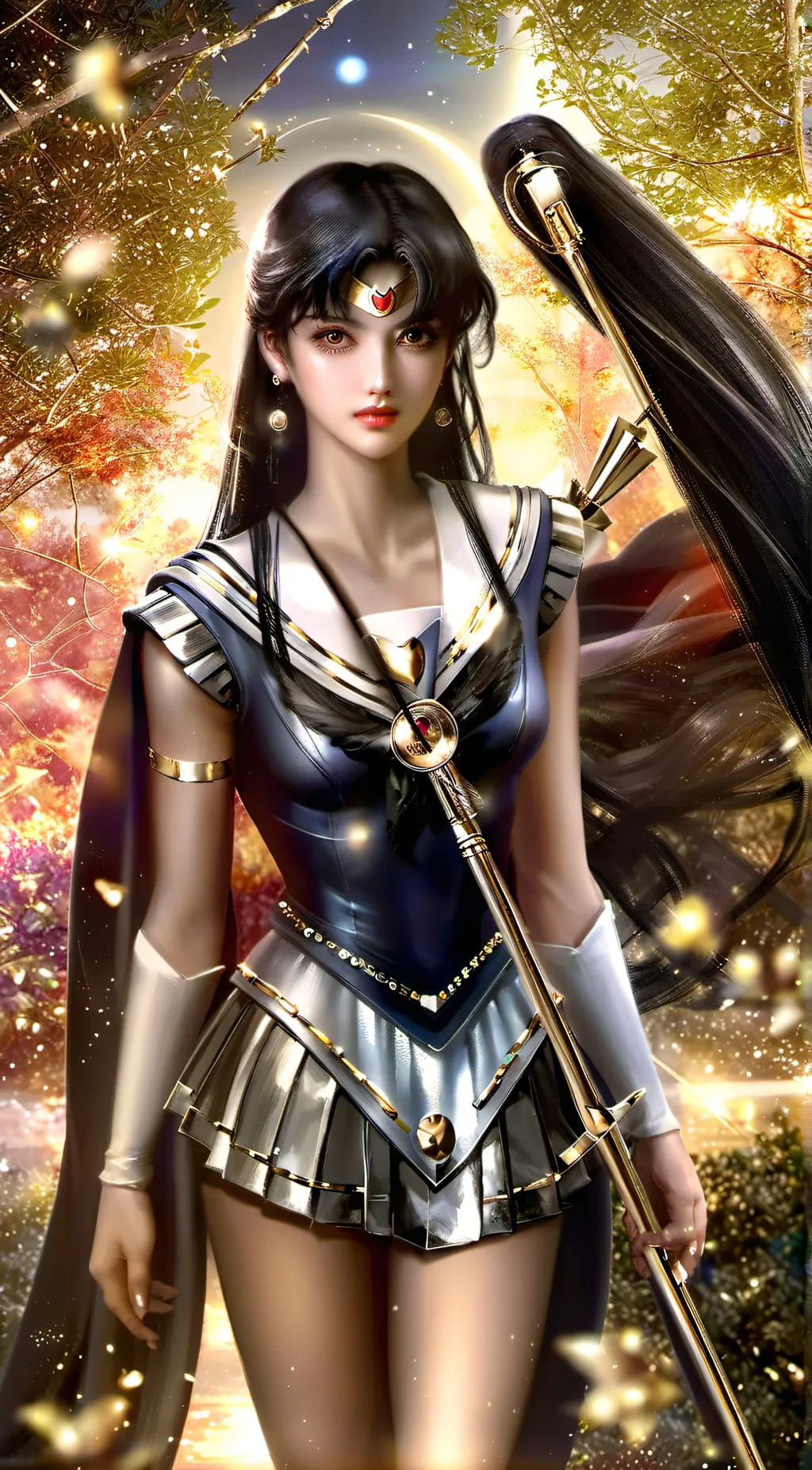 ai character: sailor gardians background