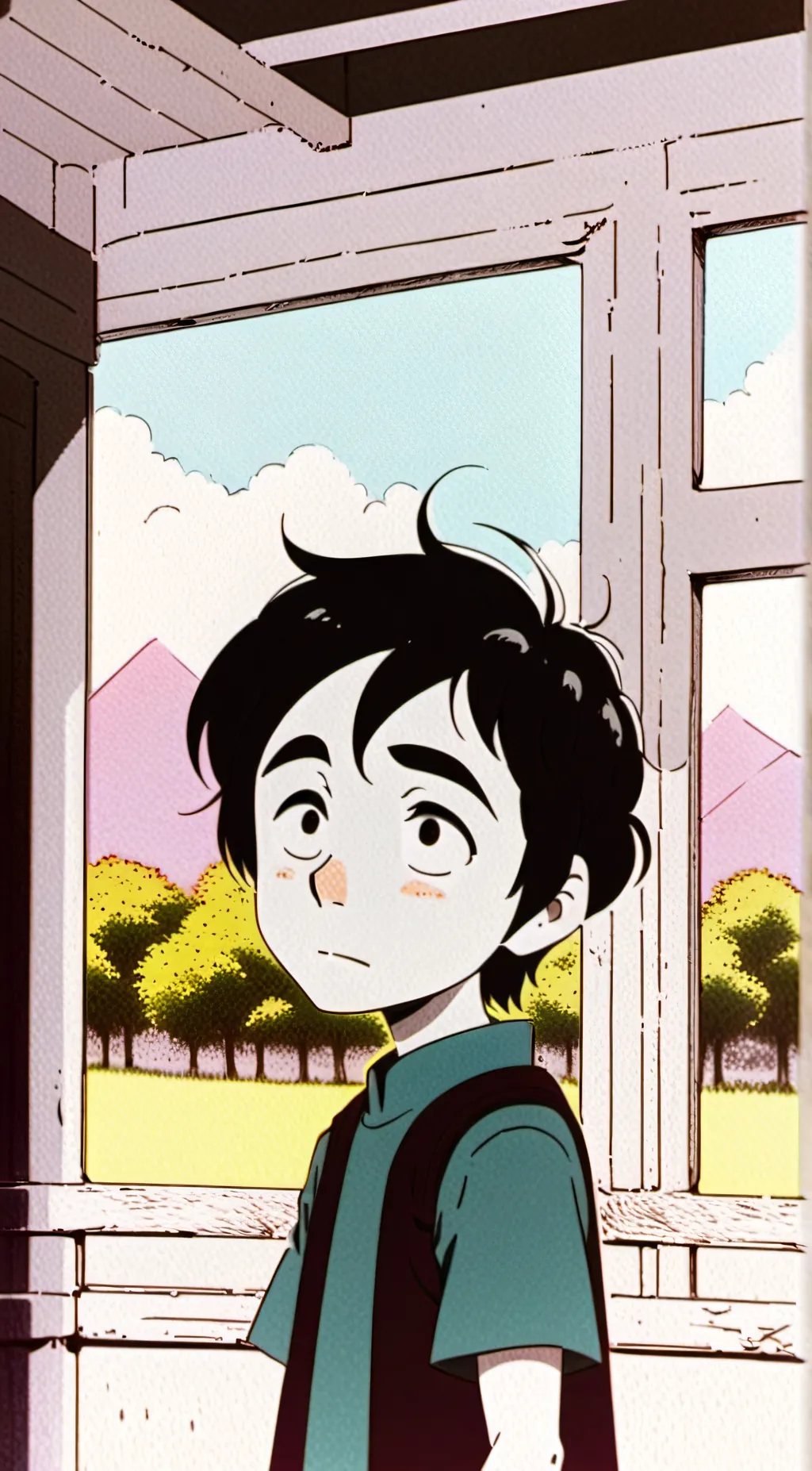 ai character: finish the song background