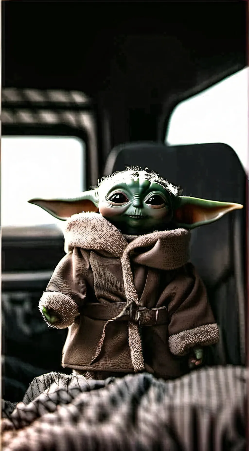 ai character: Baby Yoda background