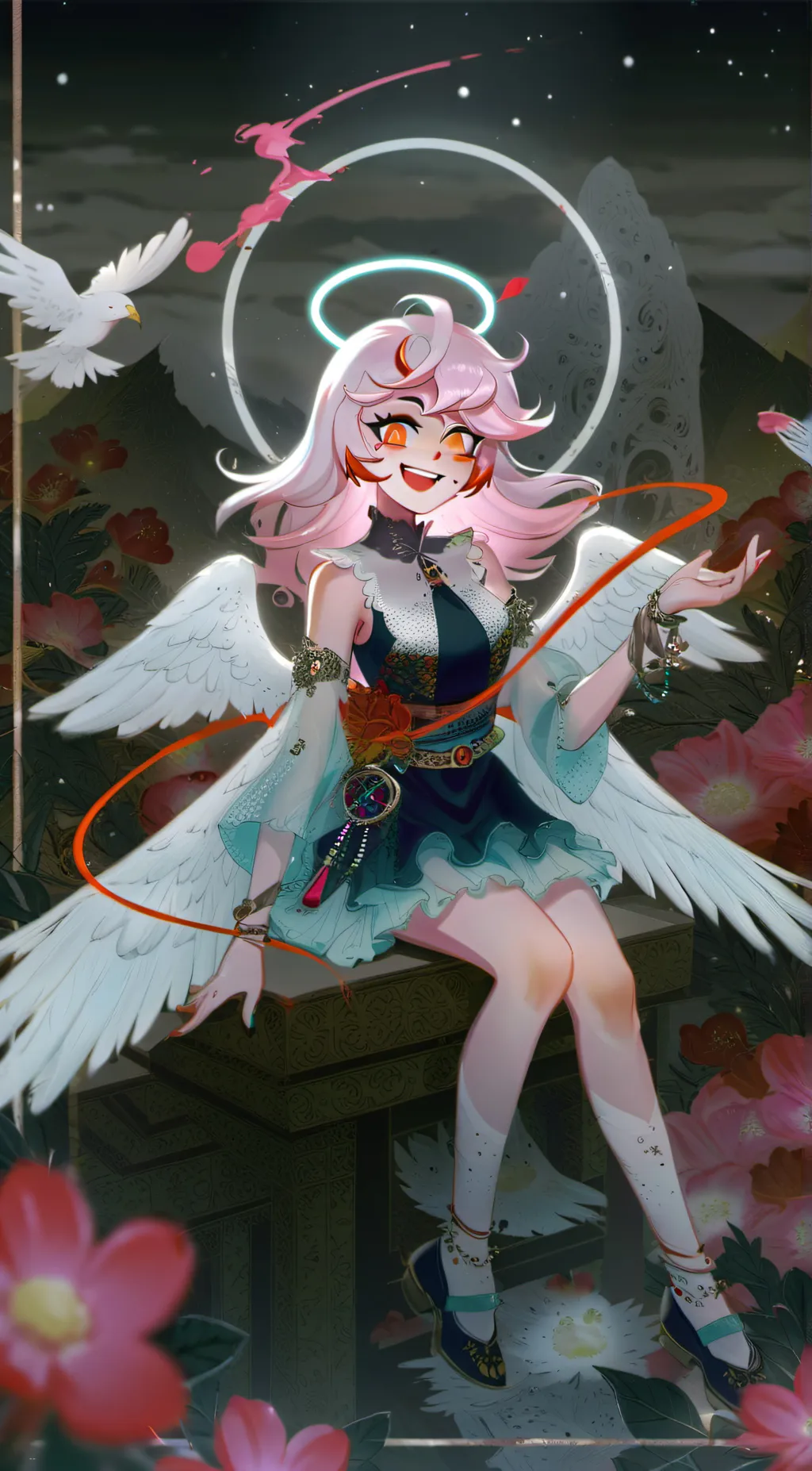 ai character: Angel dust background
