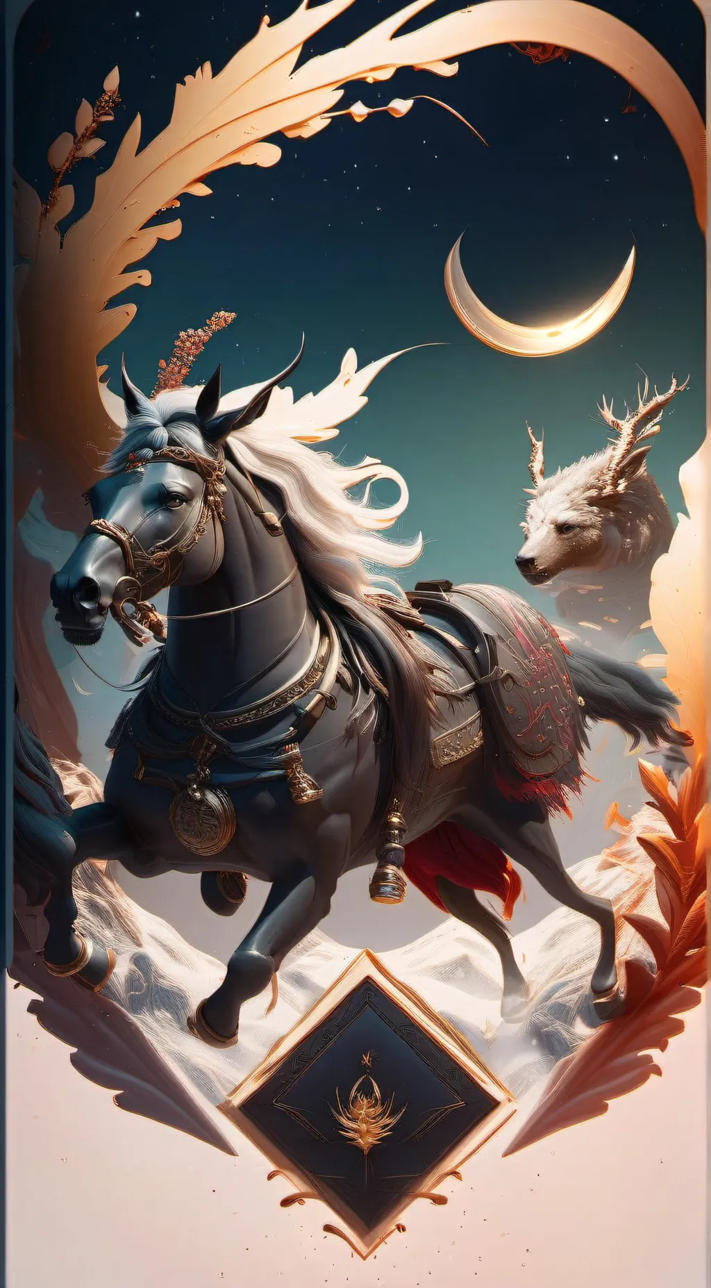 ai character: Pro horse rider u  background