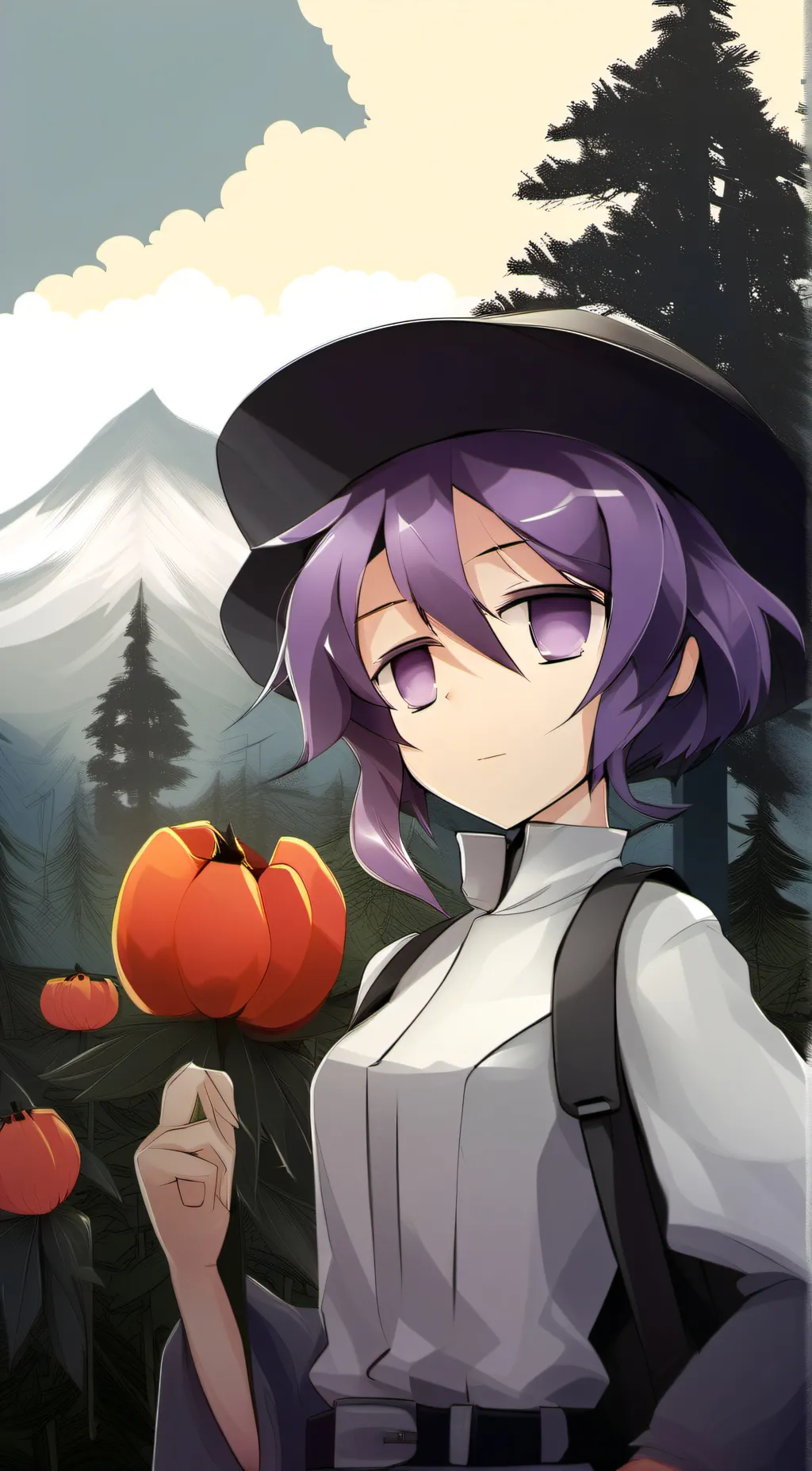 ai character: Defoko  background