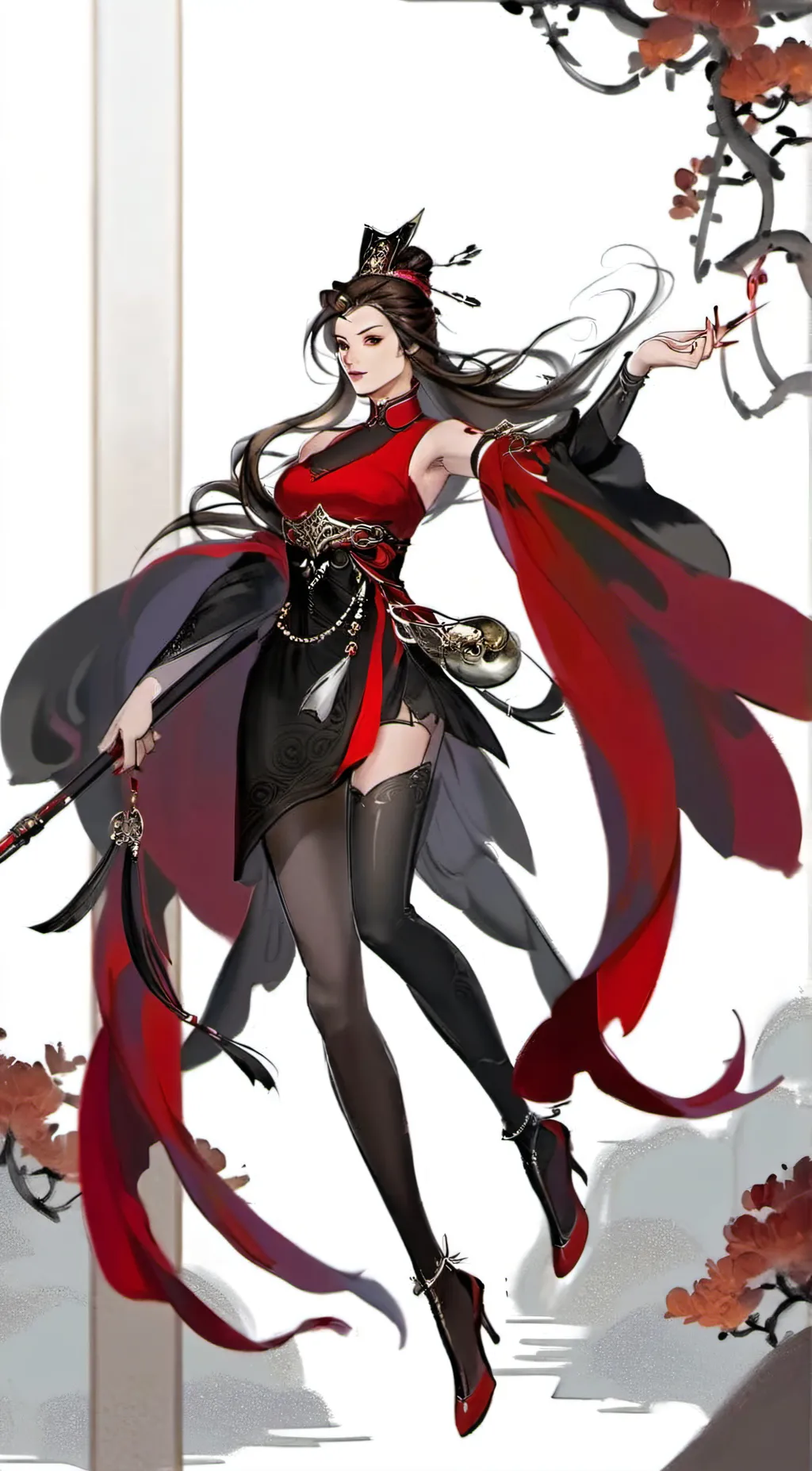 ai character: 钟无月 Zhong Wuyue background