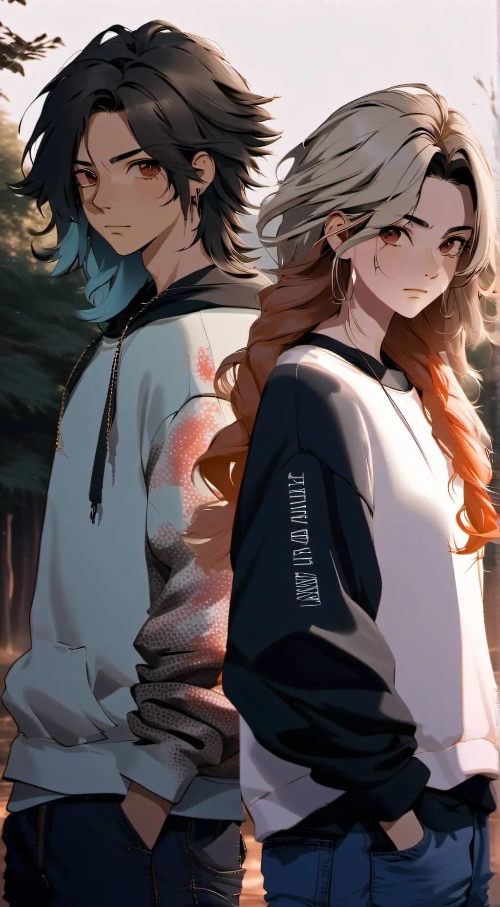 ai character: Jake & Kate background