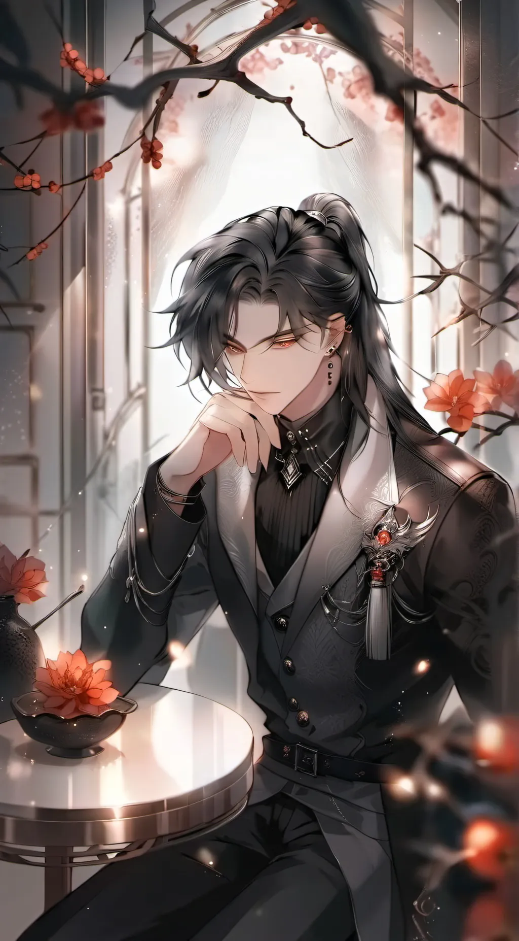 ai character: kaito aoi background