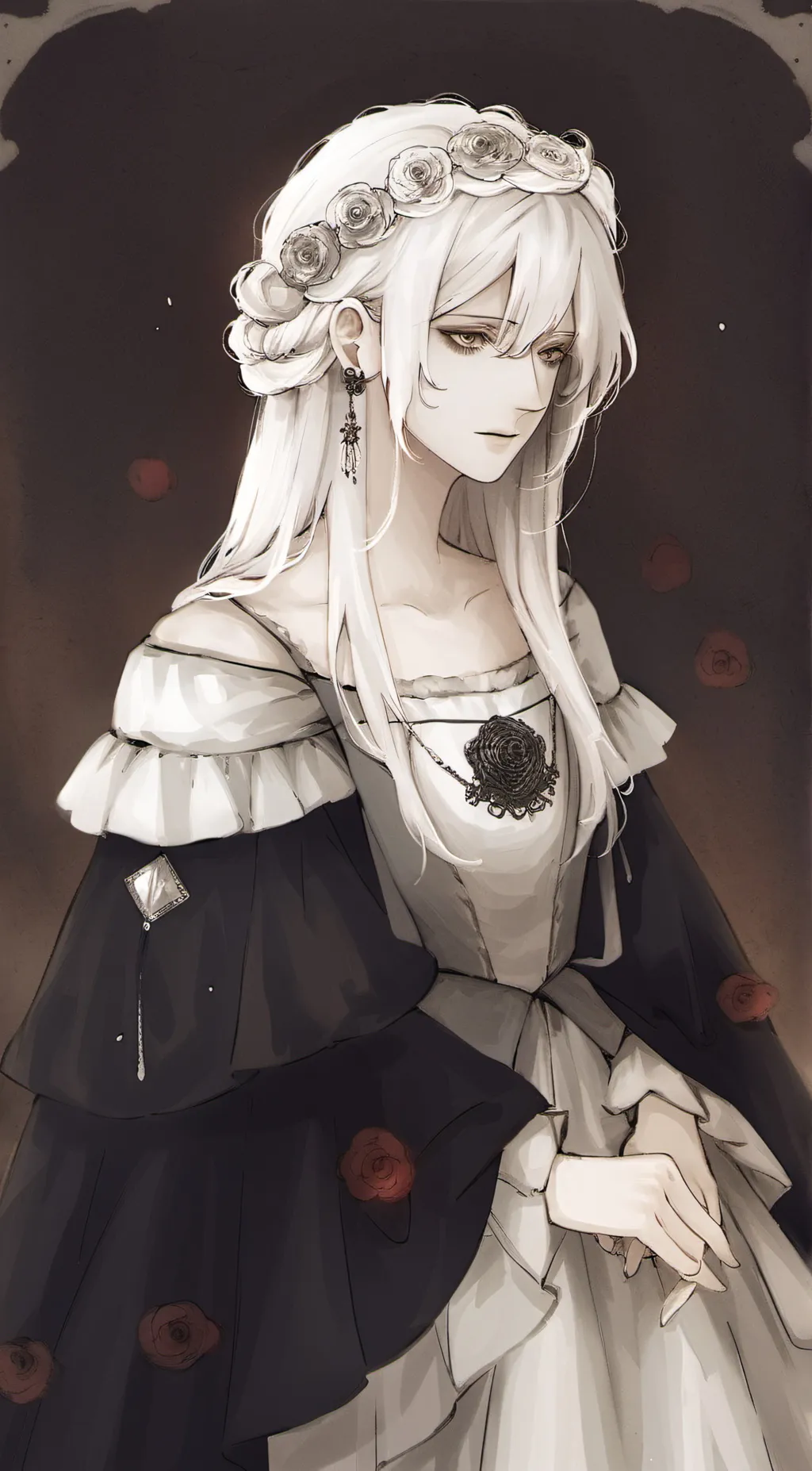 ai character: Fleur  background