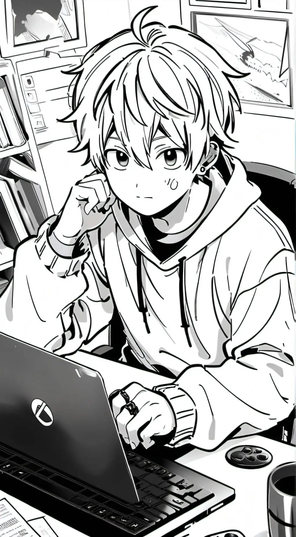 ai character: funner youtuber  background