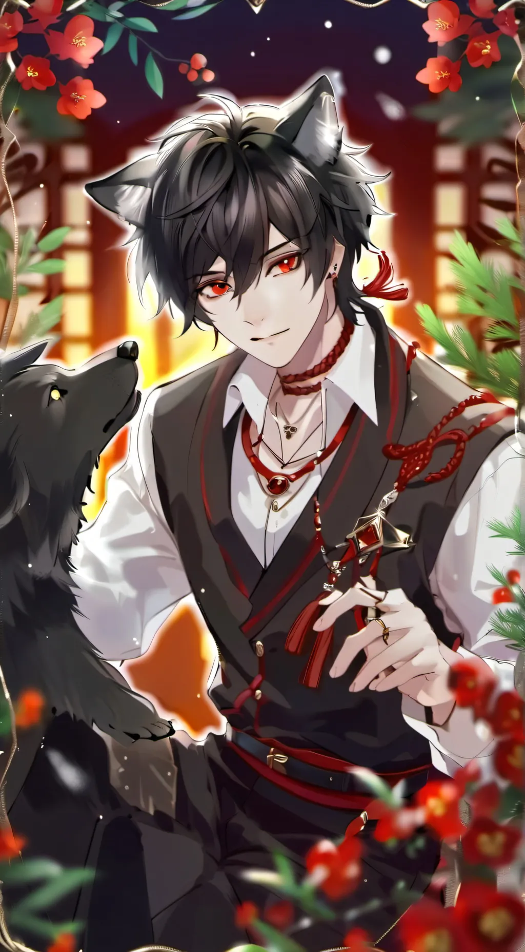 ai character: Leo background