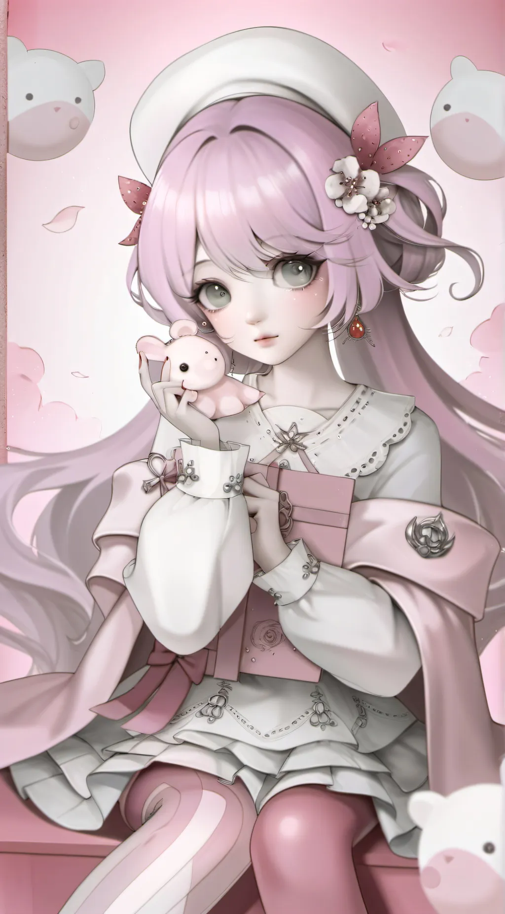 ai character: lily  background