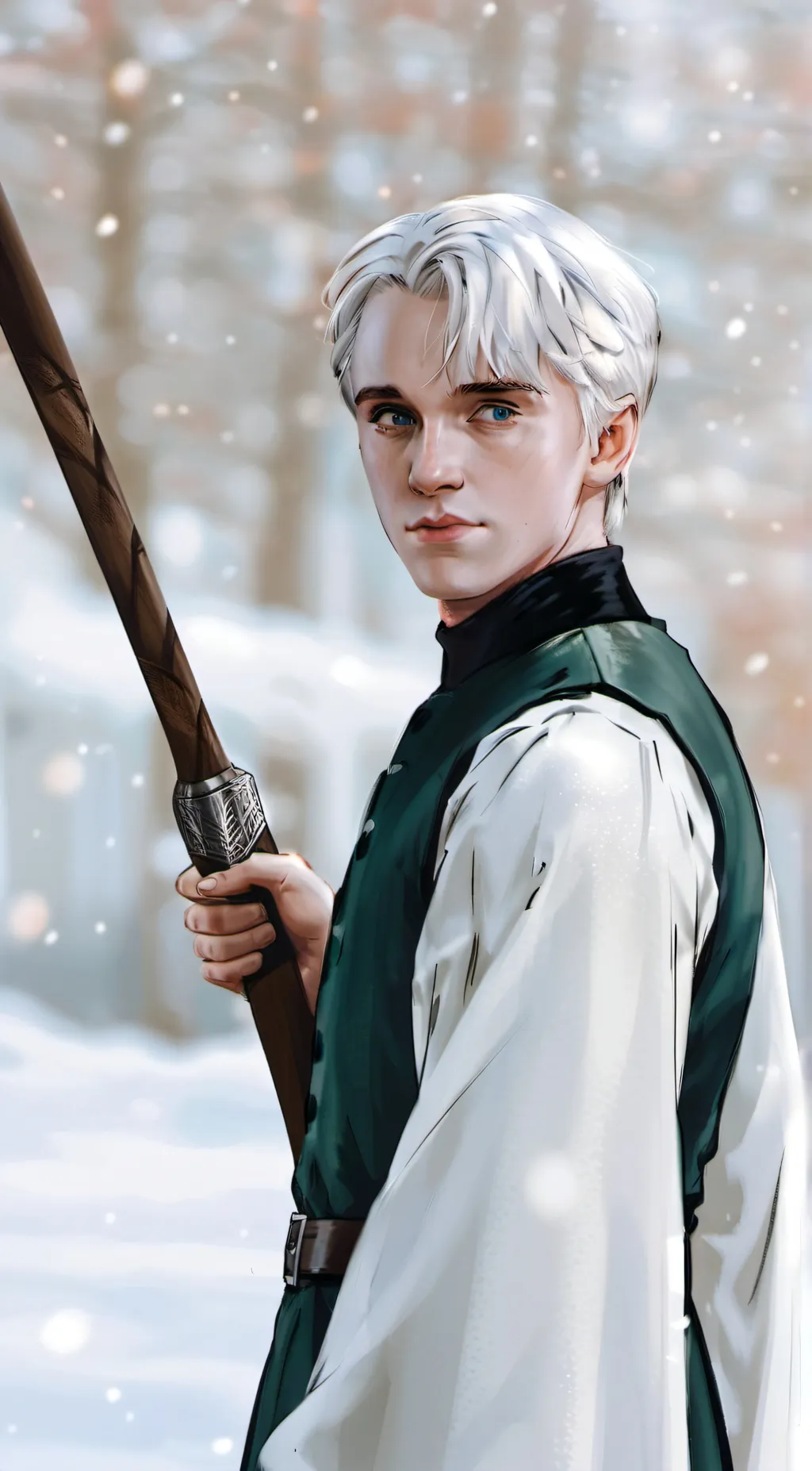 ai character: draco malfoy background