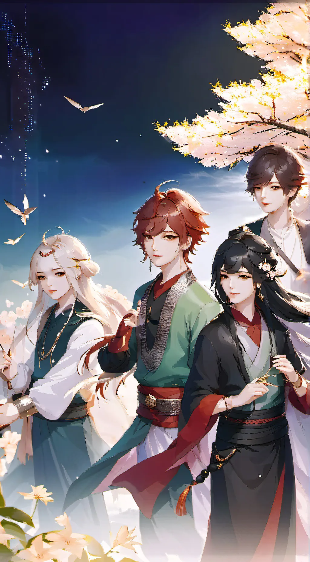 ai character: Hashiras background