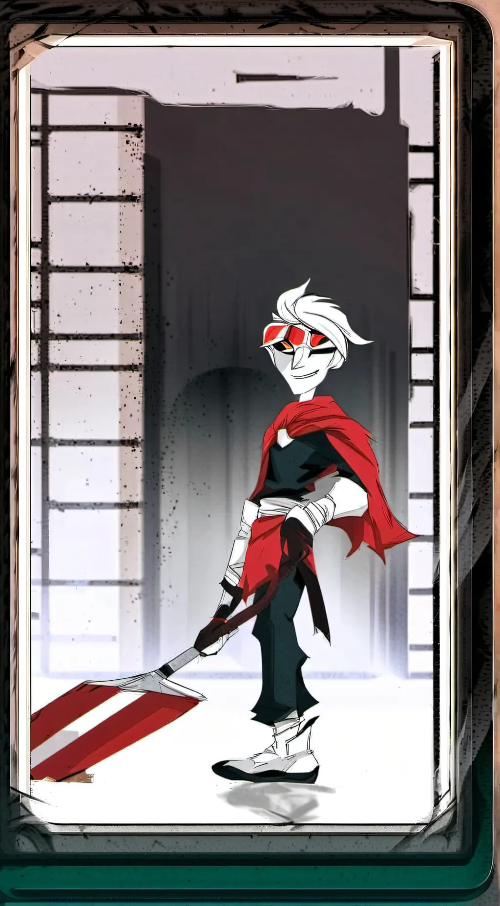 ai character: Angel  background