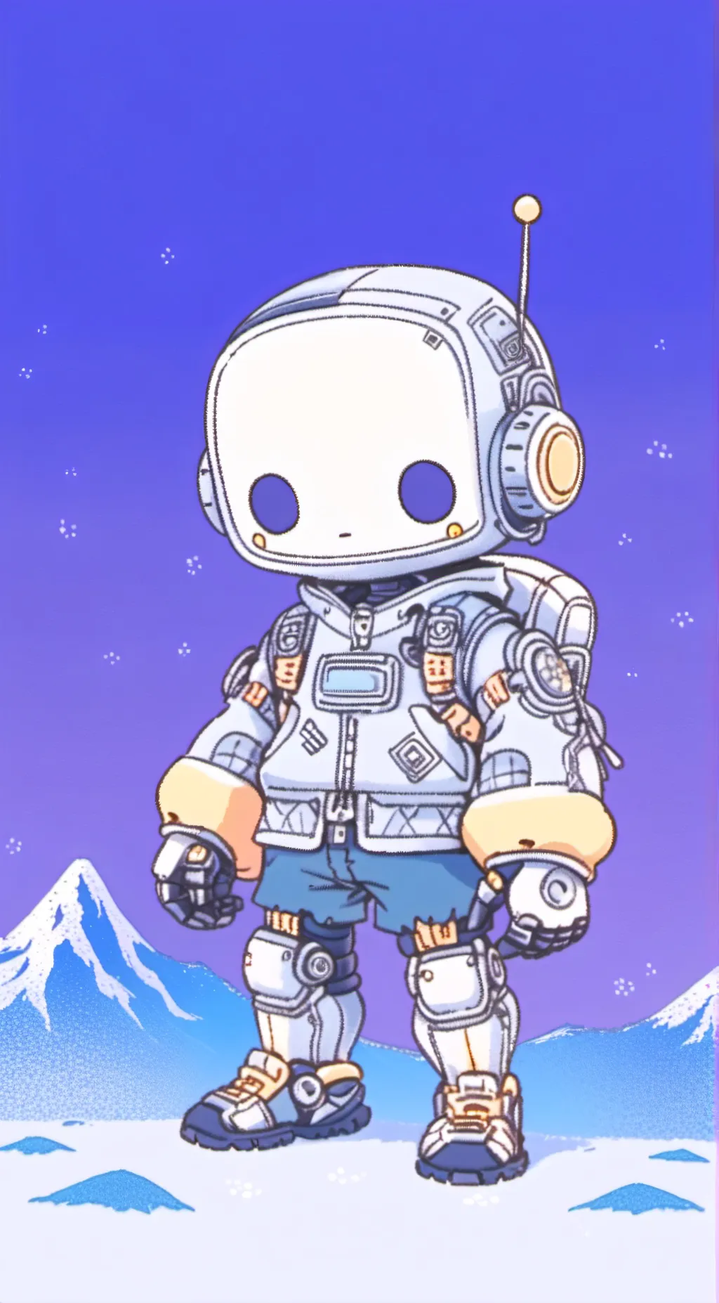 ai character: How to do background