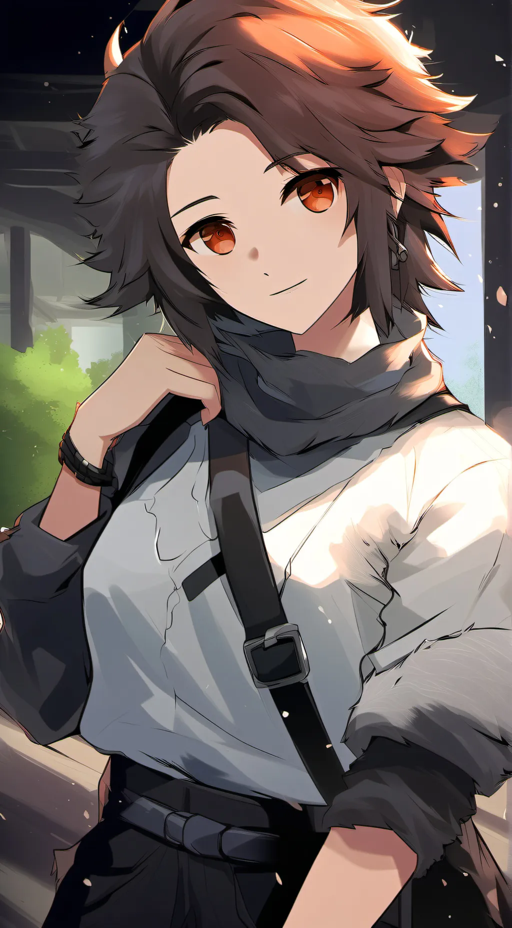 ai character: Mini world  background