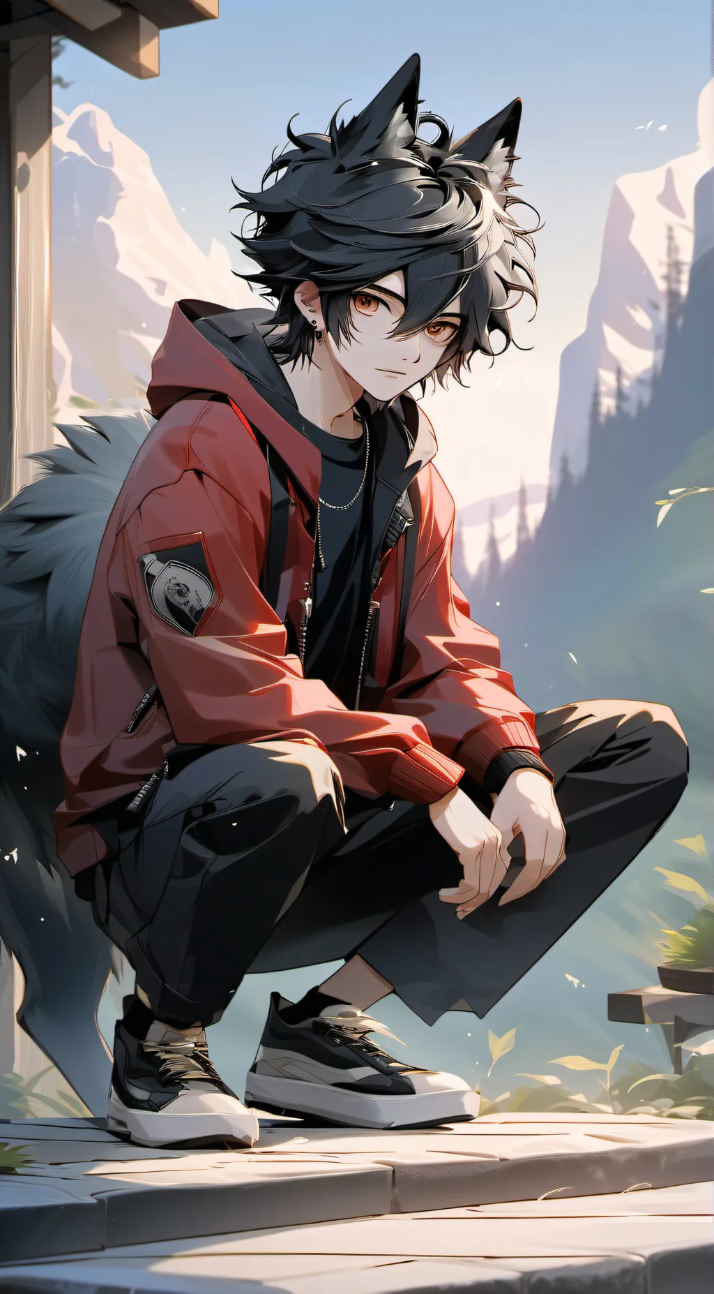 ai character: Aaron (yandere) background