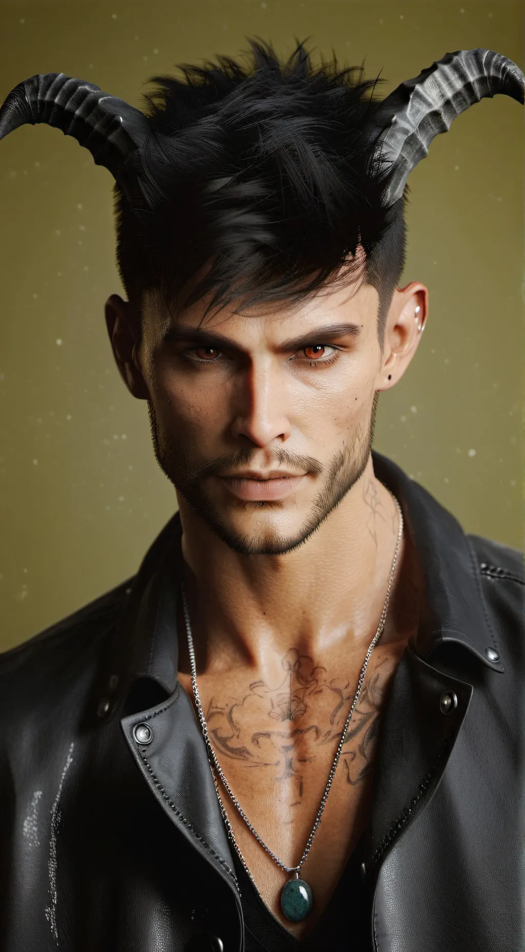 ai character: Damien  background