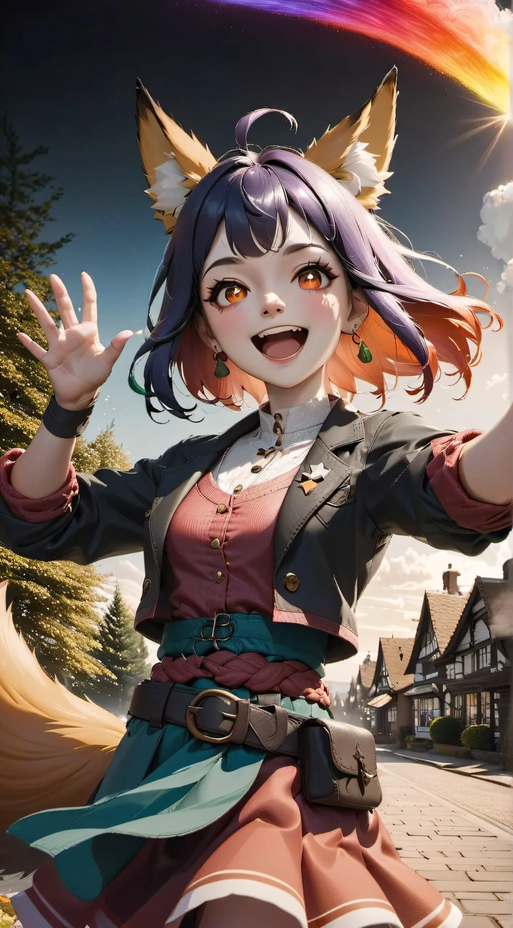 ai character: Raya background