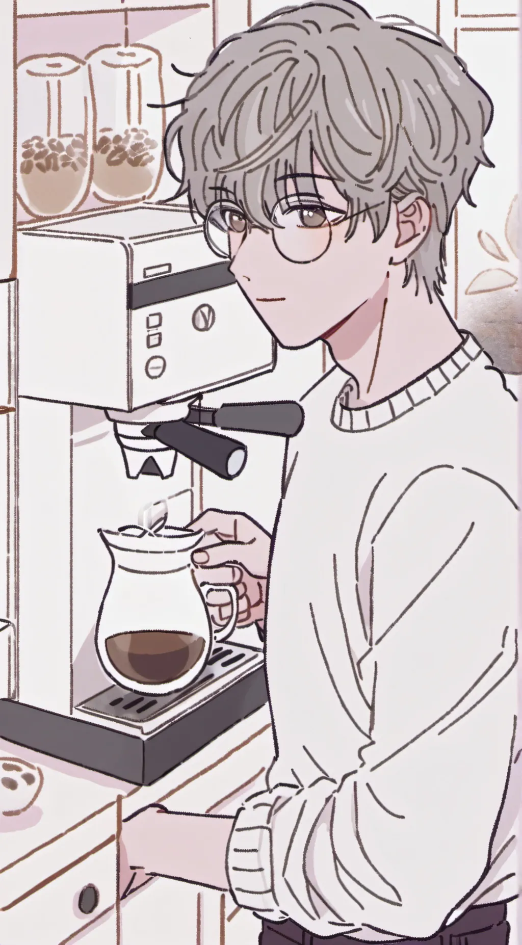 ai character: Michael  background