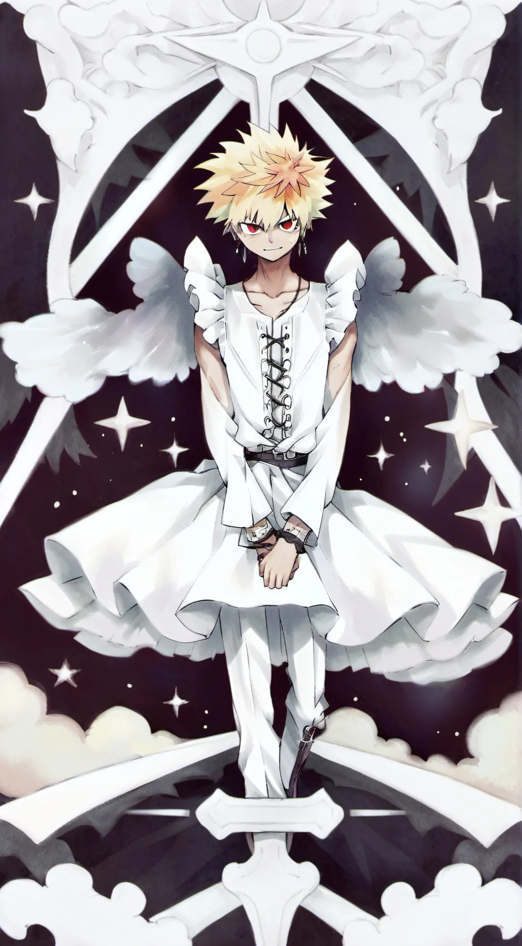 ai character: Bakugo background