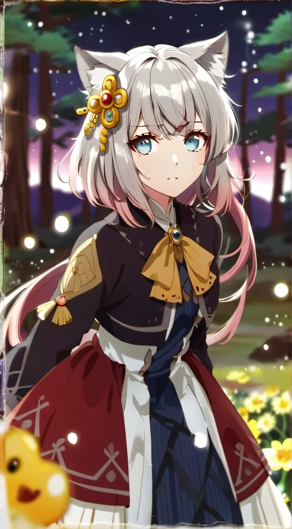 ai character: Midori background