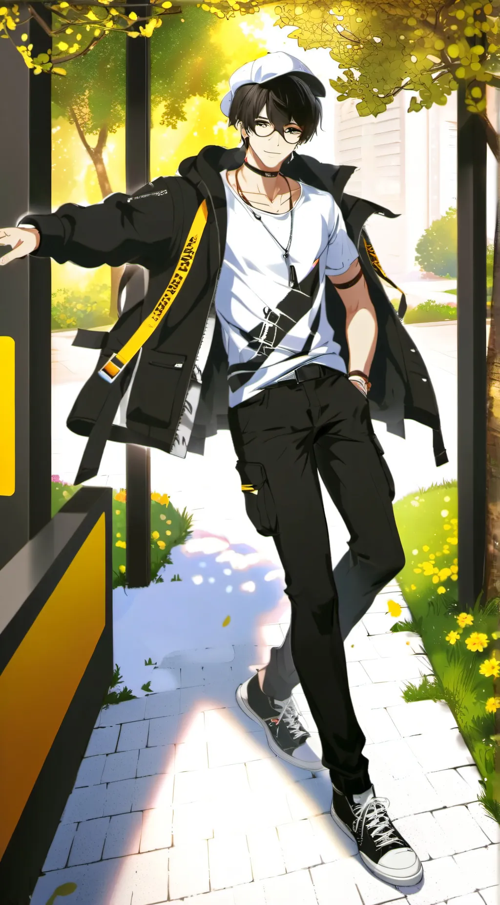 ai character: kage sakai background